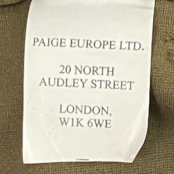 Paige Stafford Tech Trouser Pants Mens 33 Bronze Birch Stretch Minimalist Modern - Picture 13 of 13